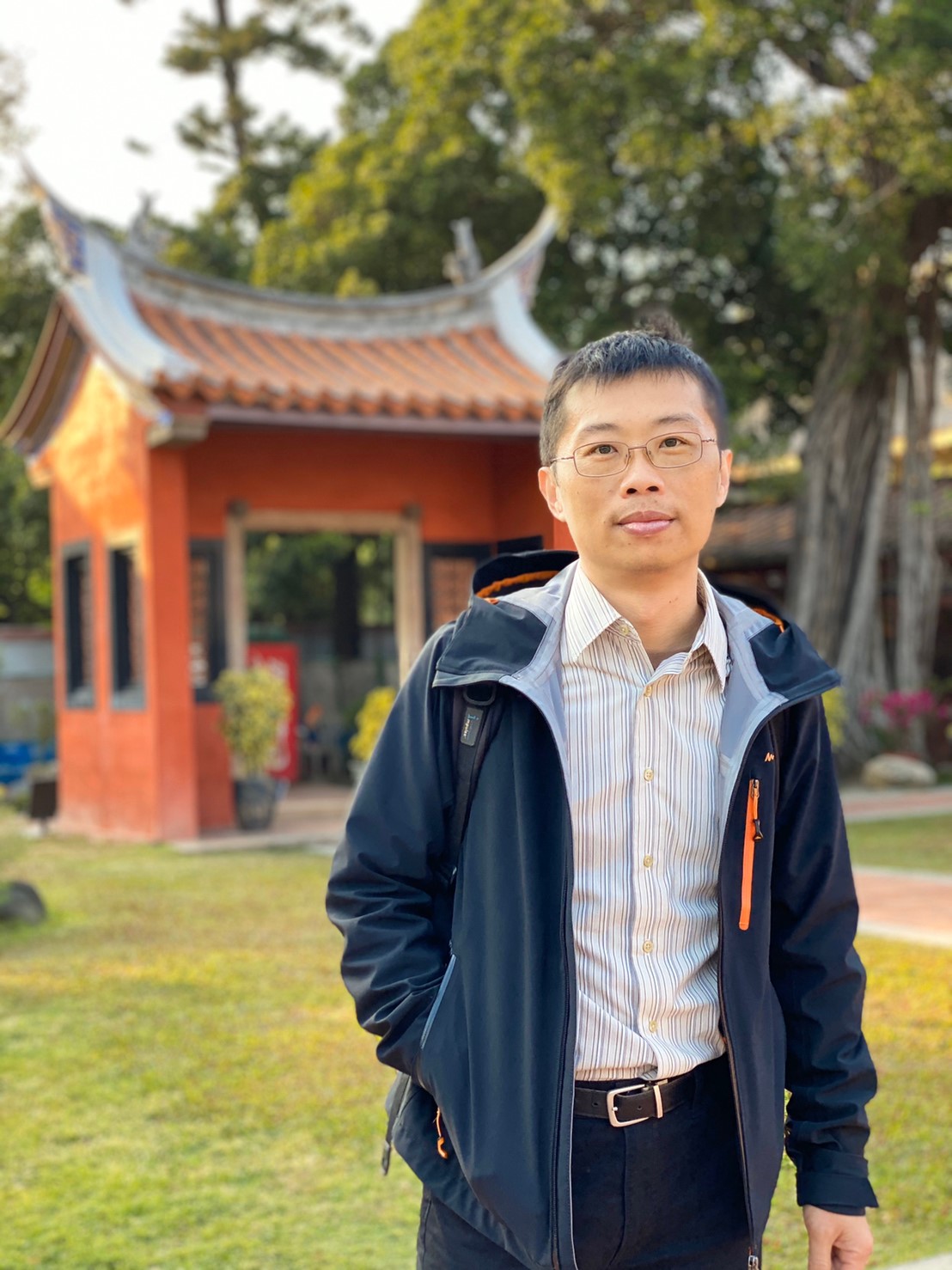 Portrait of Teacher 「Hsiung-Sheng Chang」