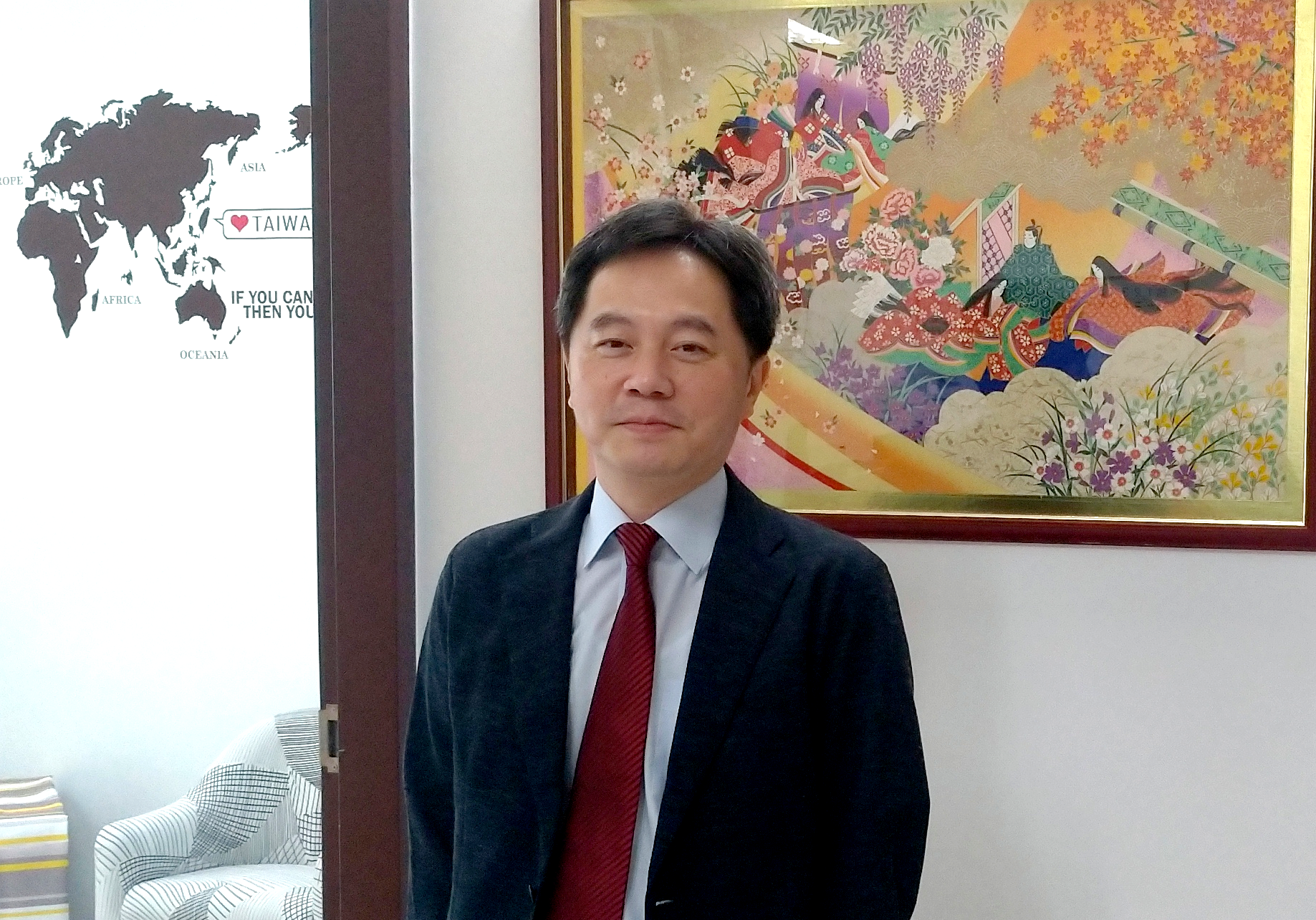Portrait of Teacher 「Prof. Wang, Shih-Ho」